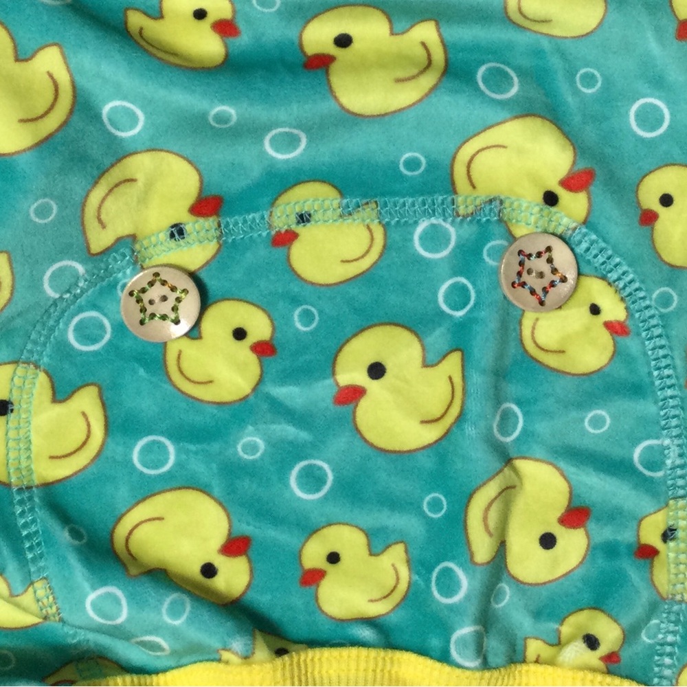 NWT Kyeese Wear Fashion for Your Dog 2XL Velour Rubber Duckie Pajamas - Picture 11 of 11